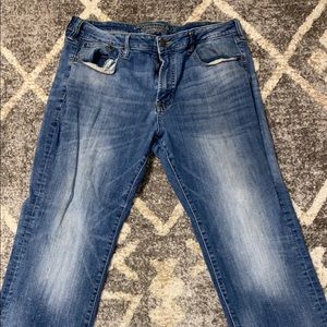 American eagle mens jeans 38x32 flex fit original straight leg